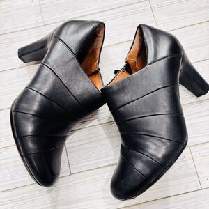 Clarks Black Ankle Boots